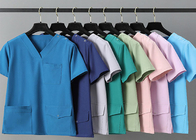 Le Spandex d'uniformes d'hôpital frottent des costumes place la personnalisation non irritante disponible