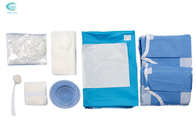Le paquet cardio-vasculaire chirurgical jetable a placé stérilisé pour draper Kit With Reinforced Gown