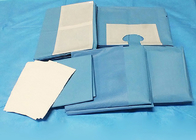Paquet chirurgical jetable patient de procédure de paquet de SMS de tissu de stratification essentielle chirurgicale verte stérile dentaire de paquet