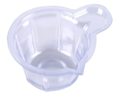Matériel en plastique de PE de collection de spécimen de tasse jetable d'urine transparent