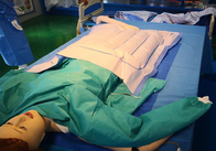 Couverture chauffante pour le bas du corps ICU Système de contrôle du réchauffement Tissu SMS chirurgical Unité d'air libre couleur blanc taille bas du corps