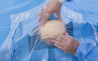 Le Craniotomy stérile médical drapent chirurgical avec l'ouverture 1pc/poche