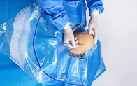 Le Craniotomy stérile médical drapent chirurgical avec l'ouverture 1pc/poche