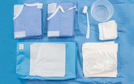 La laparoscopie stérilisée drapent le paquet chirurgical à usage unique médical réglé de laparoscopie
