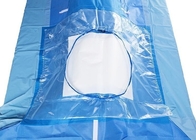stérile 45gsm chirurgical bleu drape la protection médicale jetable de 120 * de 150cm