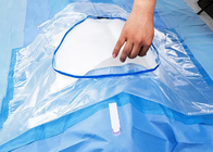 Stérile chirurgical non-tissé de tissu drape 20 x 20 pouces dans la couleur bleue pour l'usage d'hôpital