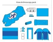 L'Arthroscopy chirurgical jetable médical de genou drapent le paquet/kit