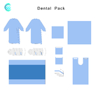 L'implant dentaire jetable d'OEM drapent le paquet Kit General Drape Set chirurgical stérile