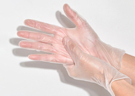 Utilisation transparente d'hôpital de gant de PVC d'OEM pour l'usage médical