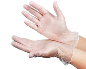 100 pièces/boîte jetable main gant en PVC sans poudre consommables médicaux