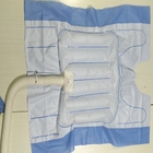 Couverture de chauffage de patient confortable en coton portable pour une plage de température de 32 à 42°C