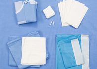 Kit chirurgical jetable SMS/deux couches de naissance de bébé de la livraison de paquets de taille universelle de stratification