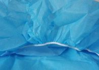 Chirurgical jetable de clinique drape les couvre-lit bleus avec les draps adaptés élastiques