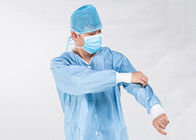 Robes patientes jetables non-tissées du tissu XL de Spunlace de pulpe