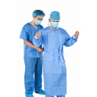 Robe chirurgicale uniforme non tissée de SMS d'hôpital pour le chirurgien