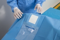 Ophtalmiques stériles chirurgicaux jetables drapent avec le sac de collecte liquide