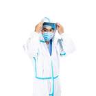 médicaux jetables de PE de 65g pp frottent le CE de combinaison de vêtements de protection de costumes