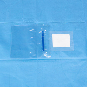 La chirurgie non-tissée d'oeil de la classe II SMS drapent avec la poche de collection