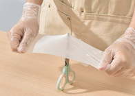 Protection libre de catégorie comestible de latex de poudre élastique transparente jetable médicale de gants