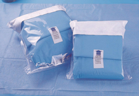 Paquet chirurgical fait sur commande jetable patient de procédure de paquet de SMS de stratification chirurgicale verte stérile chirurgicale universelle de paquet