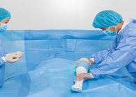 Le paquet chirurgical respirable d'Arthroscopy de genou de SMS a stérilisé médical drapent l'ensemble pour l'hôpital