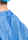 Costume protecteur médical d'isolement d'espèces de Steriled Sms de robe chirurgicale jetable d'isolement