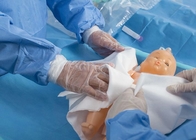 Le paquet chirurgical de la livraison de SMS a stérilisé le bébé médical que l'ensemble de sac de naissance drapent