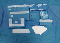 Paquet chirurgical jetable patient de stratification essentielle chirurgicale verte stérile de paquet de tissu de SMS de paquet de procédure de hanche