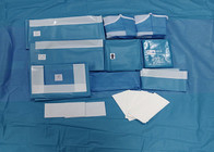 Paquet chirurgical de hanche jetable avec le matériel de SMS/Spunlace/PP+PE, certificat CE/ISO13485, respirable et antistatique