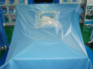 Césariens chirurgicaux jetables drapent la taille bleue 200*300cm de couleur