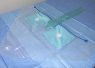 L'arthroscopy chirurgical jetable de genou drapent la taille bleue 230*330 cm de couleur ou la personnalisation