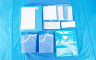 Chirurgicaux jetables médicaux drapent le paquet stérile SMMS de hanche de kits