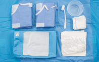 La procédure stérile jetable médicale emballe les kits chirurgicaux d'angiographie 210*300cm