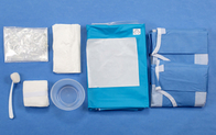 La procédure stérile jetable médicale emballe les kits chirurgicaux d'angiographie 210*300cm