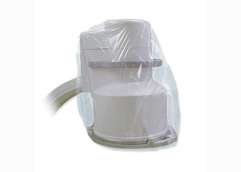 Machine C - film médical jetable de PE de couverture de bras 75 * 90cm de fluoroscopie
