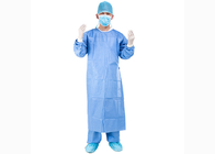 Robe chirurgicale jetable renforcée pour l'hôpital 30/40gsm SMS stérile
