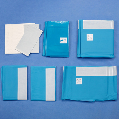 Chirurgical universel jetable stérile de chirurgie générale drape les kits 80 * 145cm