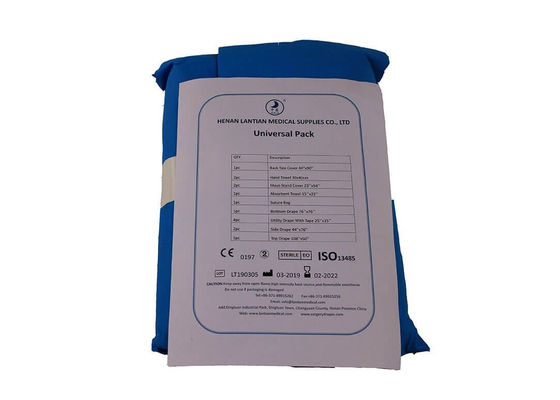 Pack chirurgicale universel jetable pour salles d'opération stériles