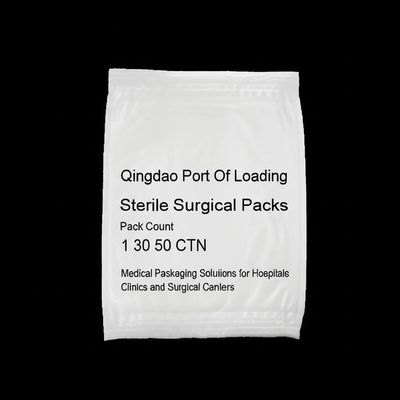 Des emballages chirurgicaux jetables avec des matériaux à haute absorbance et renforcés dans les zones critiques