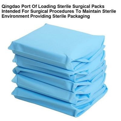Packs chirurgicaux jetables avec des matériaux à haute absorbance, couture à ultrasons et accessoires OEM pour l'hôpital et les urgences