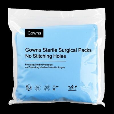 Disposable Surgical Packs with No Stitching Holes, 3 Years Shelf Life, and Absorbent Reinforced At Critical Zones for Sterile Protection