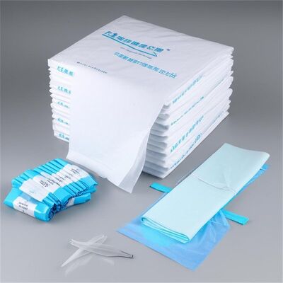 Kits chirurgicaux jetables avec matériaux hautement absorbants, soudure par ultrasons et accessoires OEM pour procédures médicales